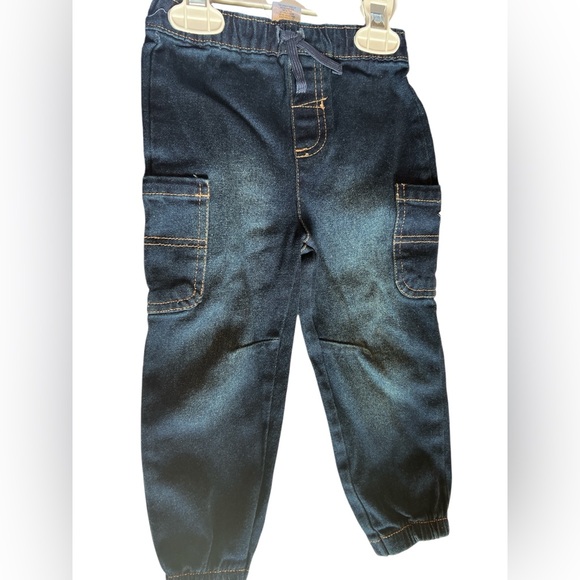 New Little Lad 3-Piece Outfit Set - 18 Months - Boys Hooded Vest, Henley & Jeans - Picture 6 of 9